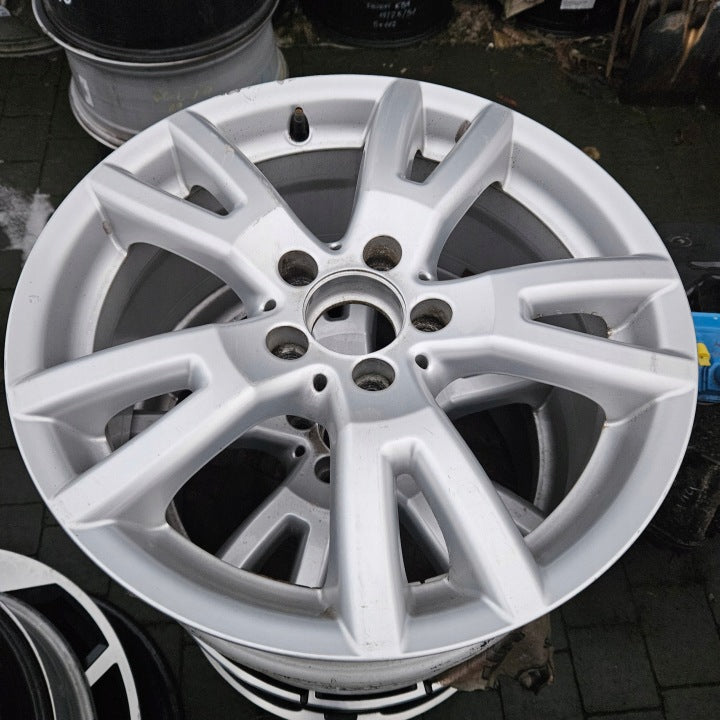 1x Alufelge 17 Zoll 7.5" 5x112 47ET Glanz Silber A2044015802 Mercedes-Benz W204 FEL6722996066sr