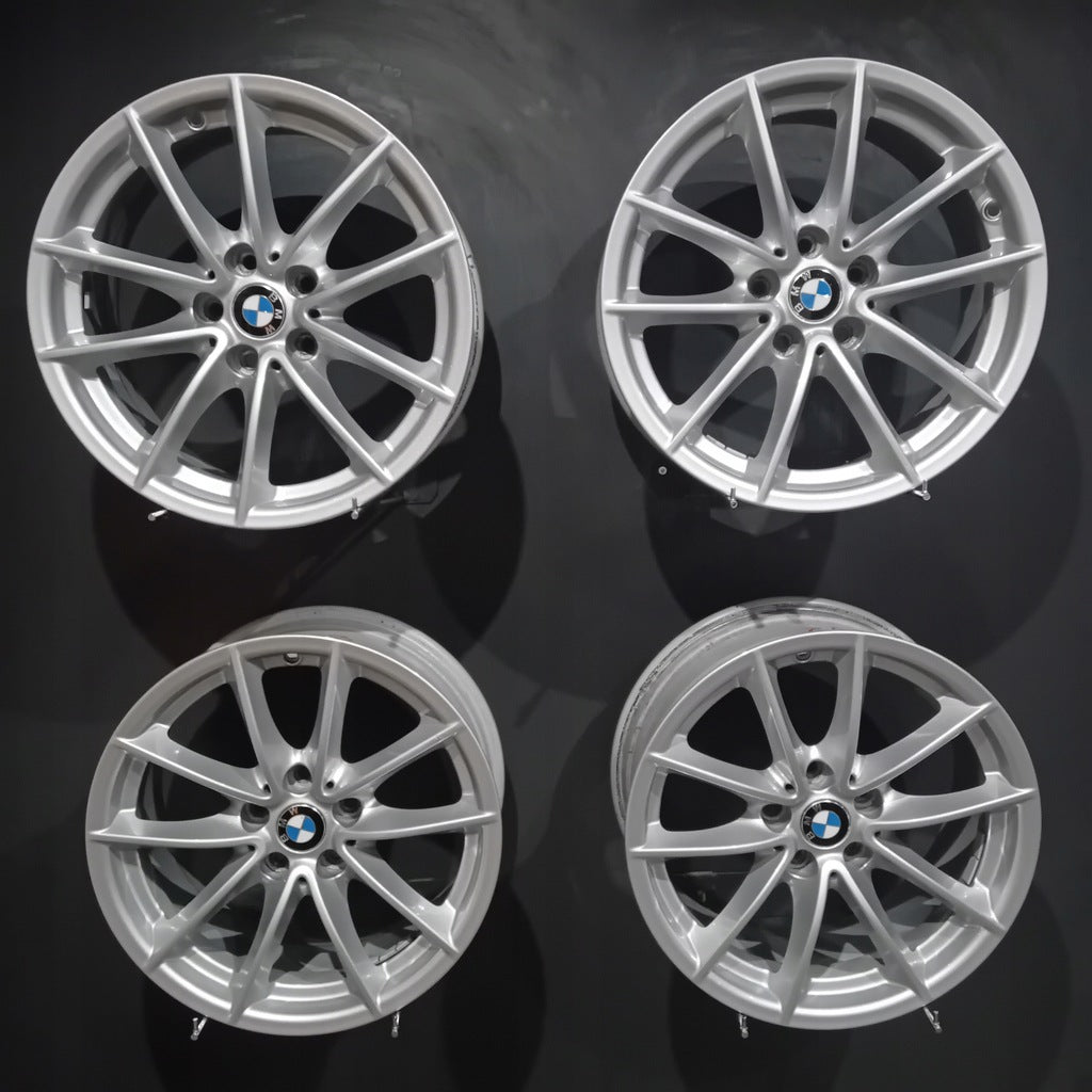 4x Alufelge 17 Zoll 7.5" 5x112 27ET Glanz Silber 6868217 BMW 5 G31 G30 Rim Wheel FEL1629492859ol