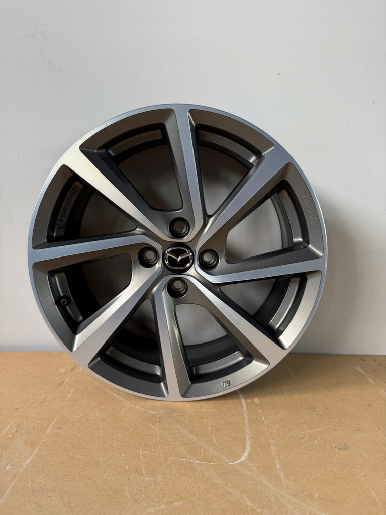 1x Alufelge 17 Zoll 7.0" 4x100 45ET Graphit 124R-000857 Mazda Mx-5 Mx5 Rim Wheel FEL5799038492nr