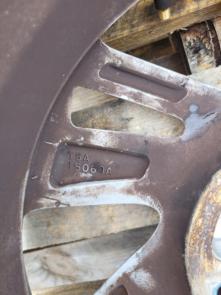 1x Alufelge 15 Zoll 6.0" 4x100 50ET T5A15060A Honda Jazz Rim Wheel