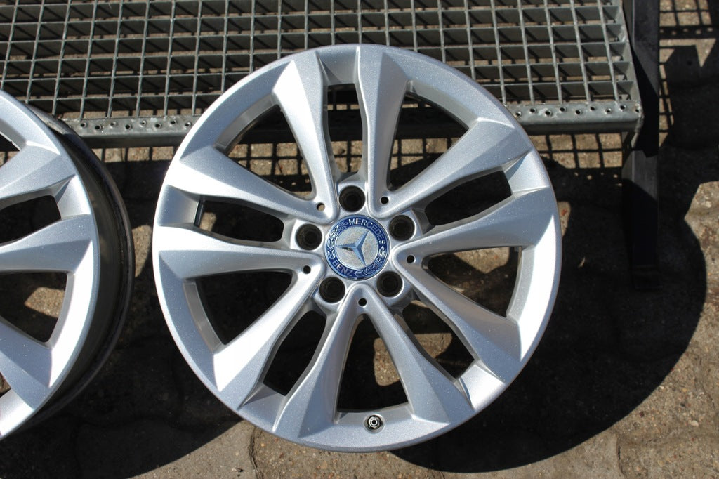 4x Alufelge 17 Zoll 7.0" 5x112 48 5ET A2054018000 Mercedes-Benz W205 Rim Wheel FEL5895329326mx