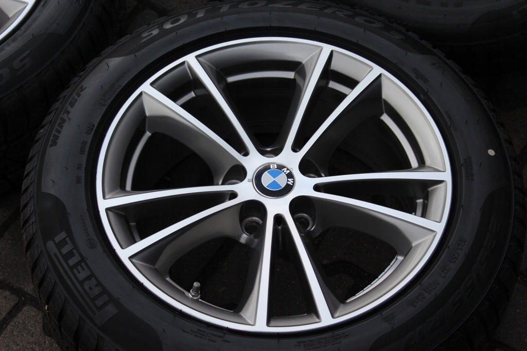 4x Alufelge 17 Zoll 7.5" 5x112 27ET Glanz Graphit 6863417 BMW 5 G31 G30 FEL5225709110ms