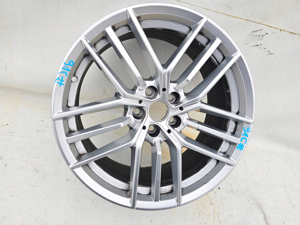 1x Alufelge 19 Zoll 8.5" 5x112 29ET Glanz Silber 5A324D6 BMW 5 Rim Wheel FEL5506730224jx