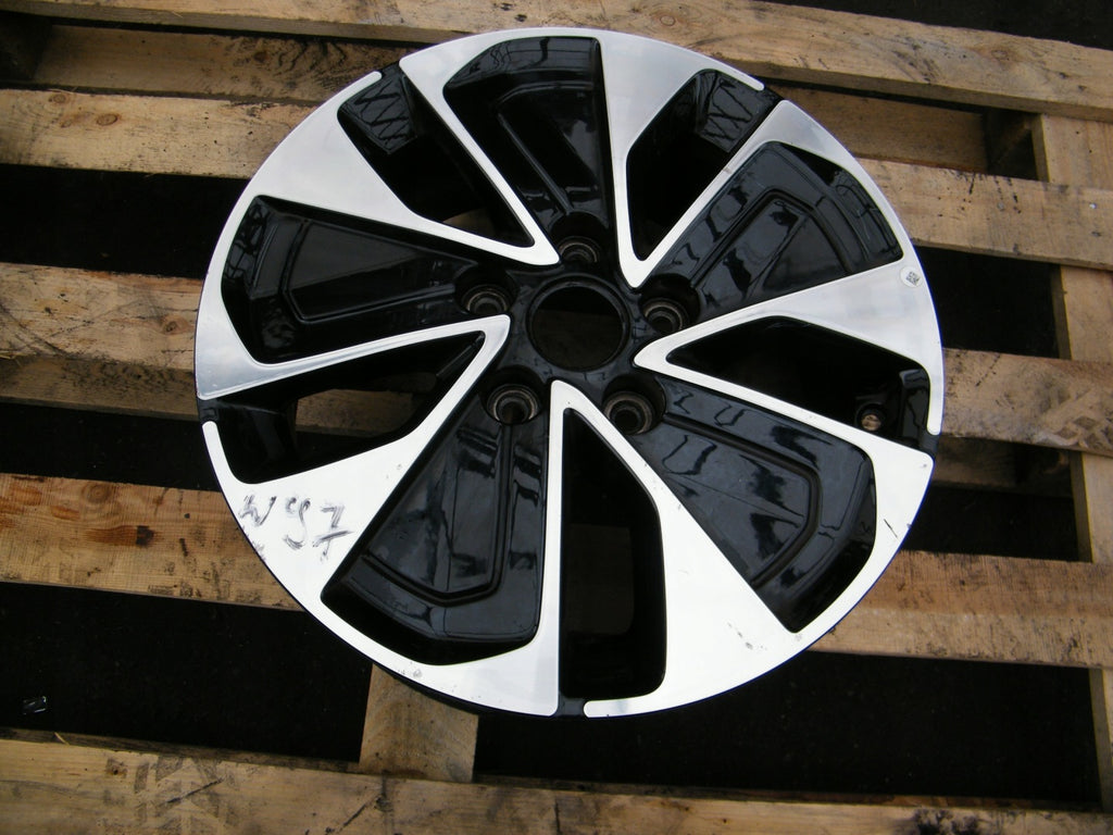 1x Alufelge 16 Zoll 6.5" 5x114.3 50ET Glanz Schwarz 52910-CR100 Kia Xceed FEL5060787971po