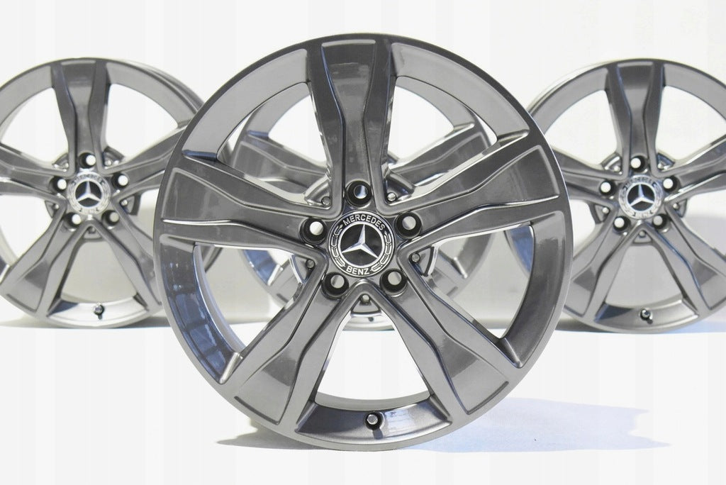 4x Alufelge 17 Zoll 7.0" 5x112 48ET A2054010800 Mercedes-Benz S205 Rim Wheel FEL1590387509ff