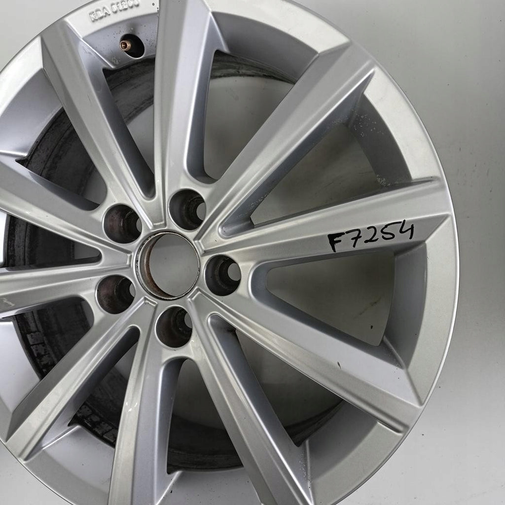 1x Alufelge 16 Zoll 6.0" 5x100 45ET Glanz Schwarz 2G0601025AF VW Rim Wheel FEL8719721737wy