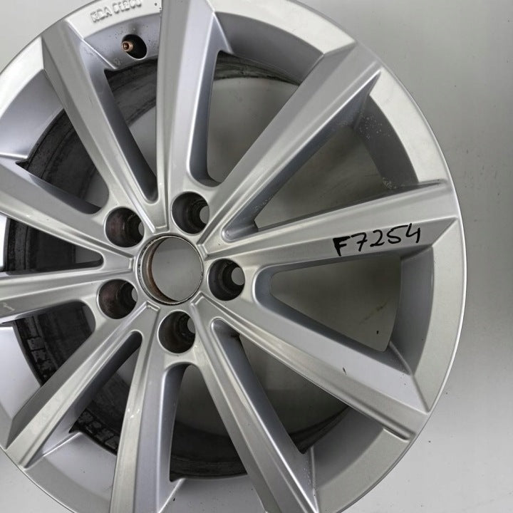 1x Alufelge 16 Zoll 6.0" 5x100 45ET Glanz Schwarz 2G0601025AF VW Rim Wheel FEL4703074443th
