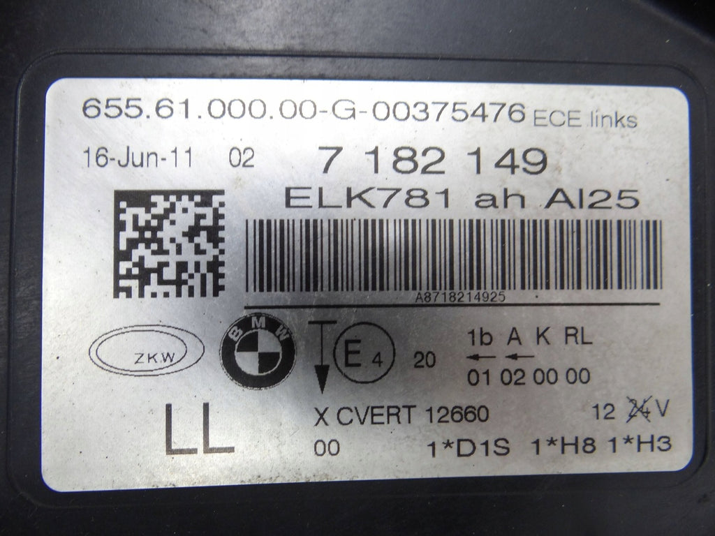 Frontscheinwerfer BMW 7 F01 F02 7182149 7182150 Xenon Rechts oder Links SCH3367807541ns