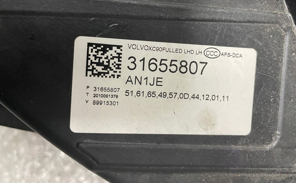 Frontscheinwerfer Volvo Xc90 II 31655807 LED Links Scheinwerfer Headlight