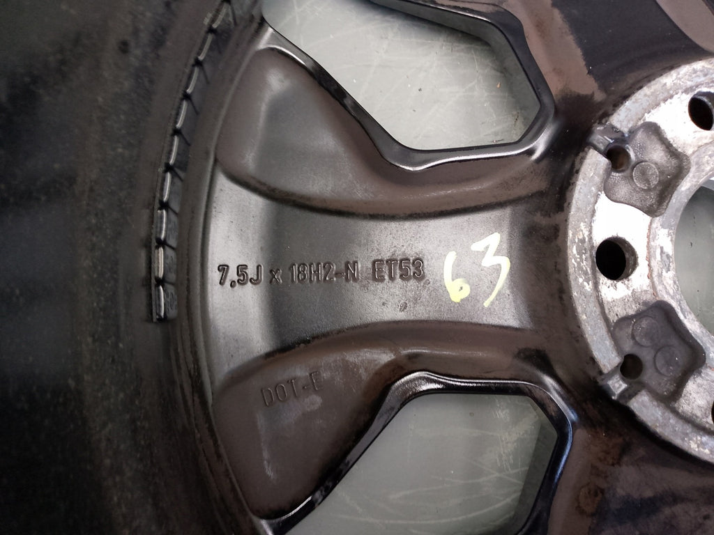 1x Alufelge 18 Zoll 7.5" 5x112 53ET Glanz Grau A2474012800 Mercedes-Benz W247 FEL7014349826ui