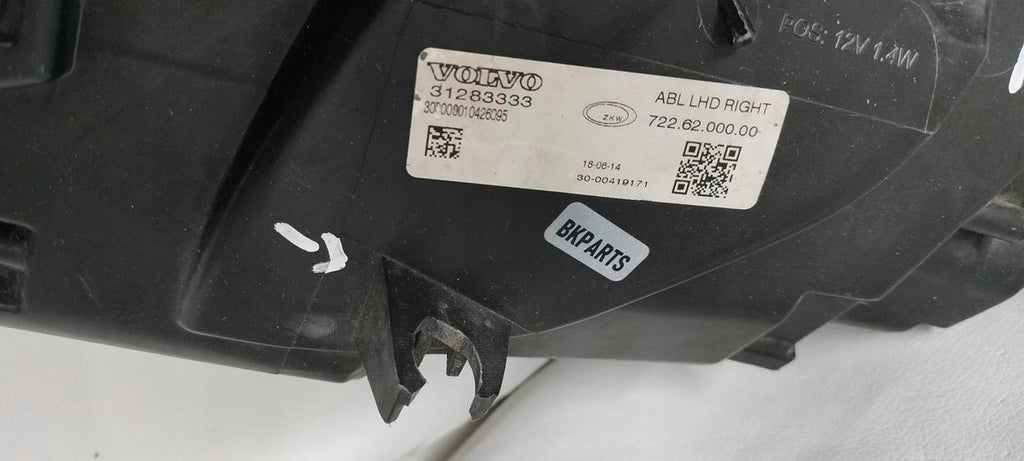 Frontscheinwerfer Volvo V40 31283333 Xenon Rechts Scheinwerfer Headlight SCH7053478496bm