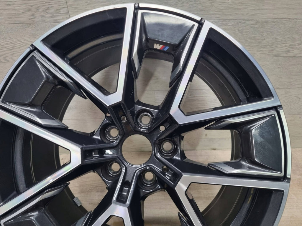1x Alufelge 18 Zoll 8.5" 5x112 36ET Glanz Schwarz 8747286 BMW 4 G22 G23 G26 FEL9772042916ey
