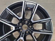 Load image into Gallery viewer, 1x Alufelge 18 Zoll 8.5" 5x112 36ET Glanz Schwarz 8747286 BMW 4 G22 G23 G26 FEL9772042916ey