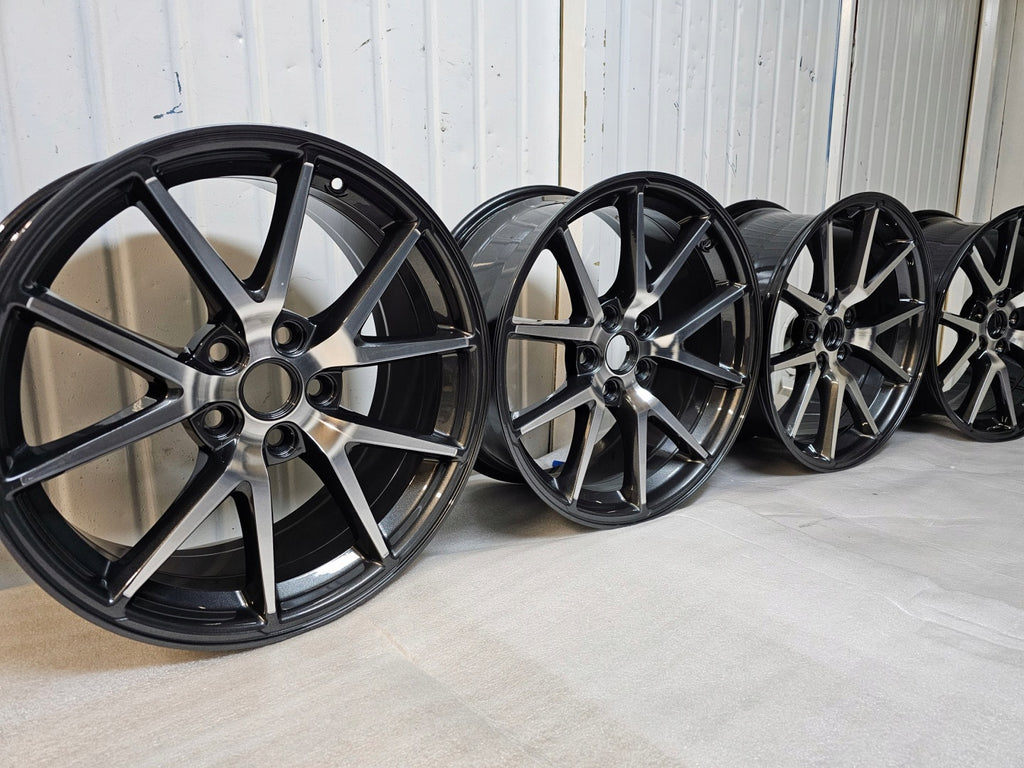 4x Alufelge 18 Zoll 8.5" 5x114.3 40ET Glanz Graphit 1044261-00-A Tesla 3 FEL2009294477eb