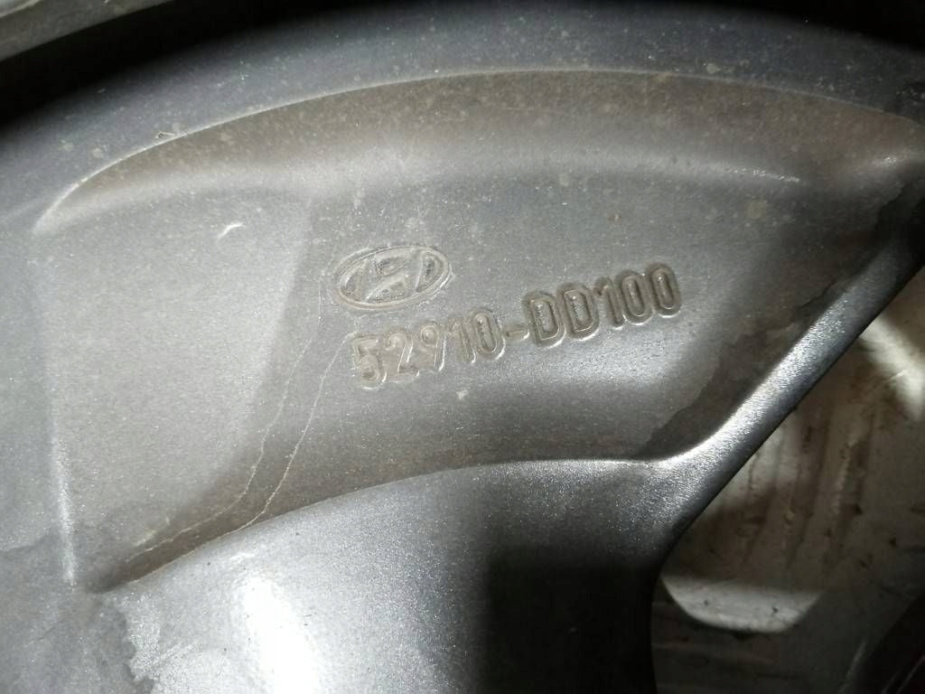 1x Alufelge 17 Zoll 5x114.3 52910-DD100 Hyundai Kona Rim Wheel FEL8380354704bp