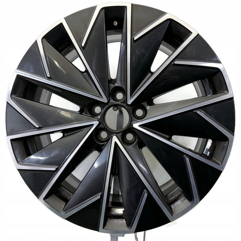 1x Alufelge 17 Zoll 6.5" 5x100 40ET Glanz Graphit 658601025A Mg Kamiq Rim Wheel FEL3626542755ll