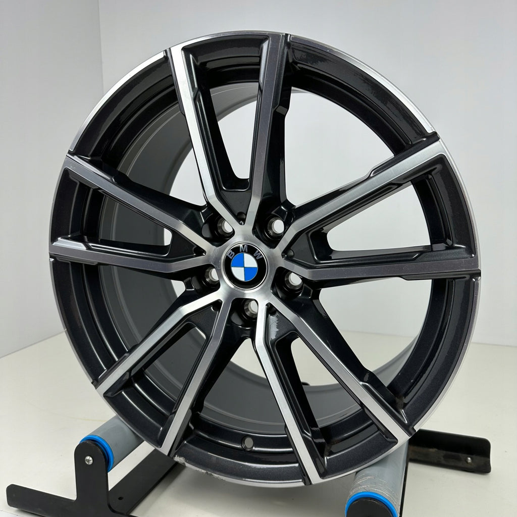 1x Alufelge 18 Zoll 8.5" 5x112 40ET Glanz Graphit 6897082 BMW G20 Mg Rim Wheel FEL2391552135vk