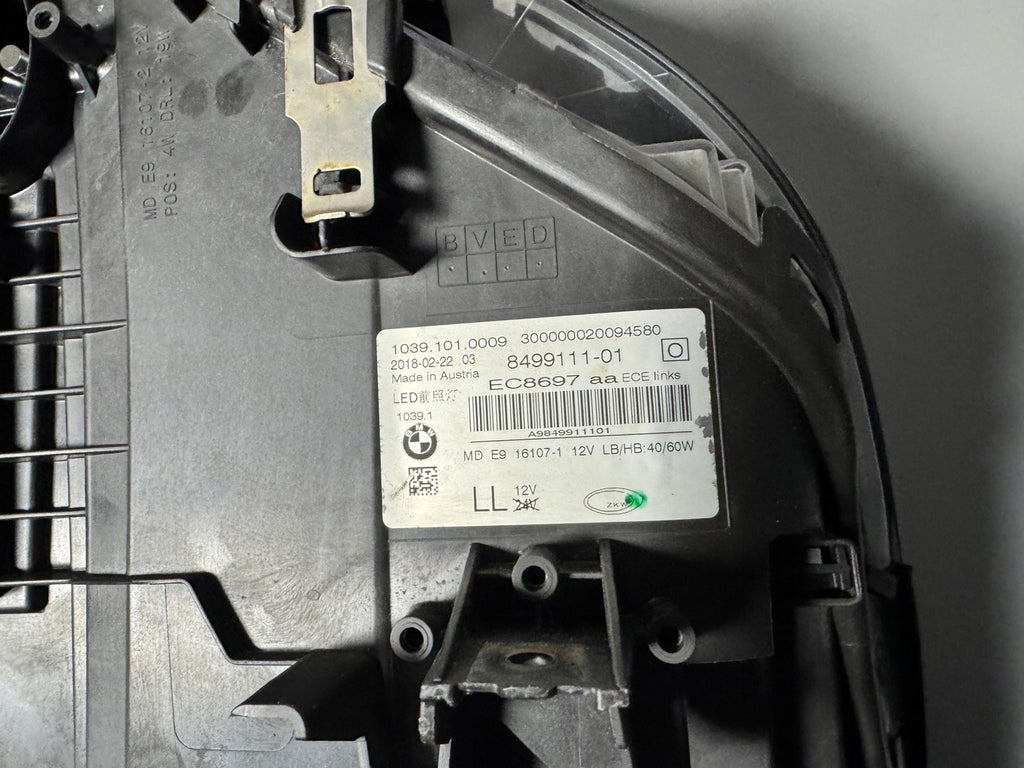 Frontscheinwerfer BMW 5 G31 G30 8499111-01 Xenon Links Scheinwerfer Headlight SCH1601926285if