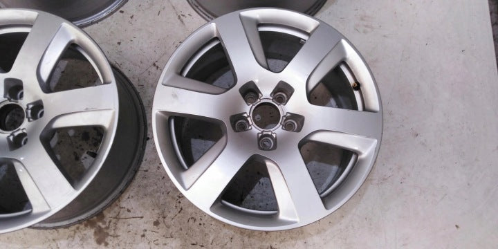 4x Alufelge 17 Zoll 8.0" 5x112 39ET 4G0601025BK Audi A6 Rim Wheel FEL9779042443ys