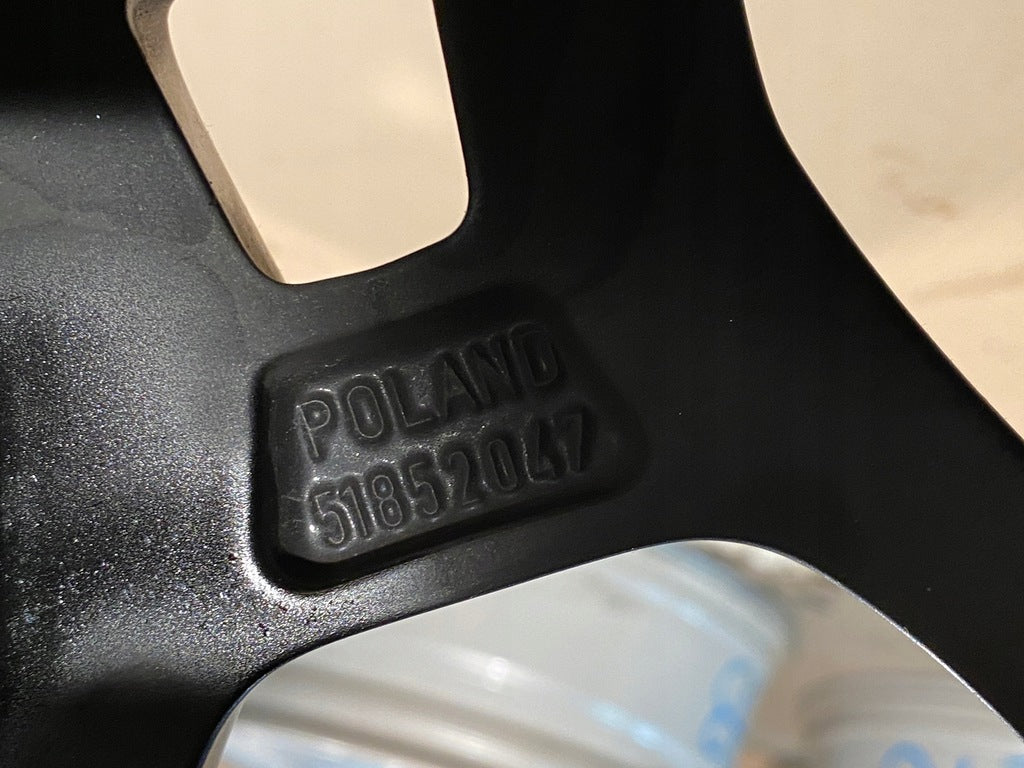 1x Alufelge 16 Zoll 6.5" 4x98 35ET 51852047 Abarth 500 Rim Wheel FEL4532087382wd