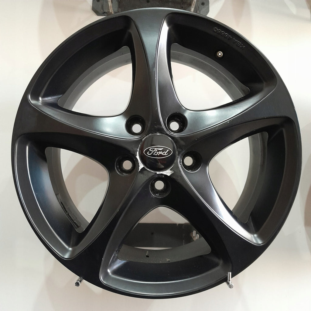 4x Alufelge 16 Zoll 7.0" 5x108 45ET Schwarz KBA48860 Ford Focus Rim Wheel FEL6236510287cl
