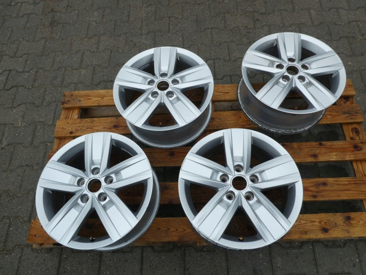 4x Alufelge 17 Zoll 7.0" 5x120 55ET 7E0601025P VW T6 T5 Rim Wheel FEL5828987534rj
