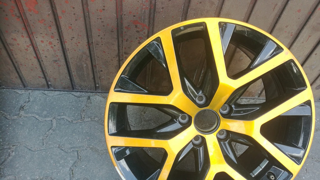 1x Alufelge 18 Zoll 8.0" 5x112 44ET Glanz Schwarz 5C0601025BL VW Passat Beetle FEL1284911038nw