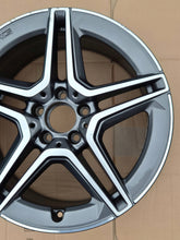 Load image into Gallery viewer, 1x Alufelge 18 Zoll 7.5" 5x112 44ET Glanz Grau A2054019500 Mercedes-Benz W205 FEL3618456265gn