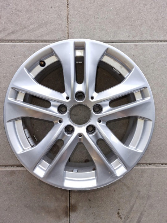 1x Alufelge 16 Zoll 7.0" 5x112 43ET Silber A2044011102 Mercedes-Benz Rim Wheel FEL1432227174rj