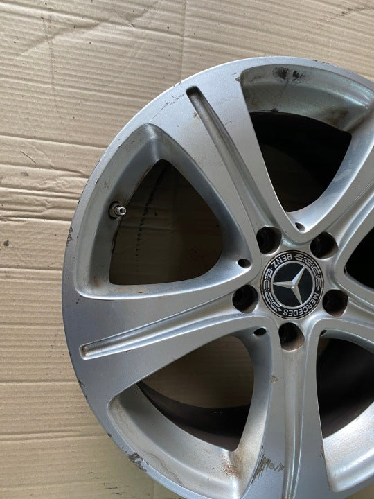 1x Alufelge 17 Zoll 7.5" 5x112 40ET Glanz Silber A2134011200 Mercedes-Benz W213 FEL1551796967lp