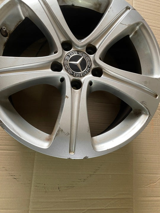 1x Alufelge 17 Zoll 7.5" 5x112 40ET Glanz Silber A2134011200 Mercedes-Benz W213 FEL1551796967lp