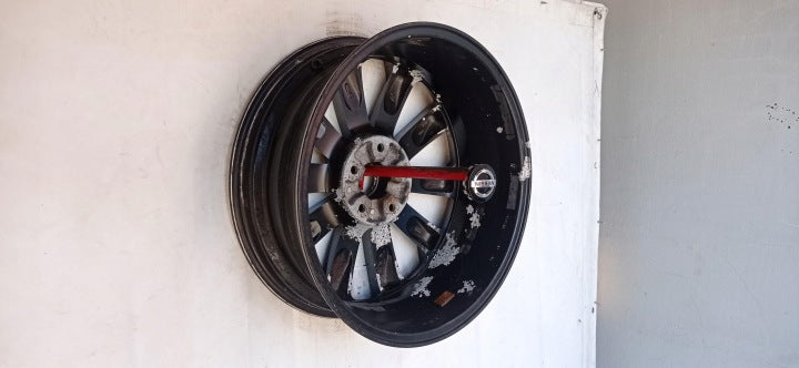 1x Alufelge 18 Zoll 6.5" 5x114.3 40ET Schwarz JD18AMB73 Nissan Qashqai I J10 FEL1557728487xc