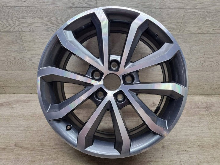 1x Alufelge 17 Zoll 7.0" 5x112 Glanz Silber 5E0601025BQ Skoda Octavia Iii FEL2639841946sq