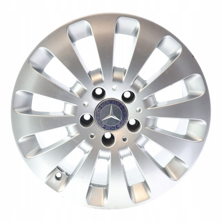 1x Alufelge 16 Zoll 5x112 A2044010602 Mercedes-Benz W204 Rim Wheel FEL2903787085tz