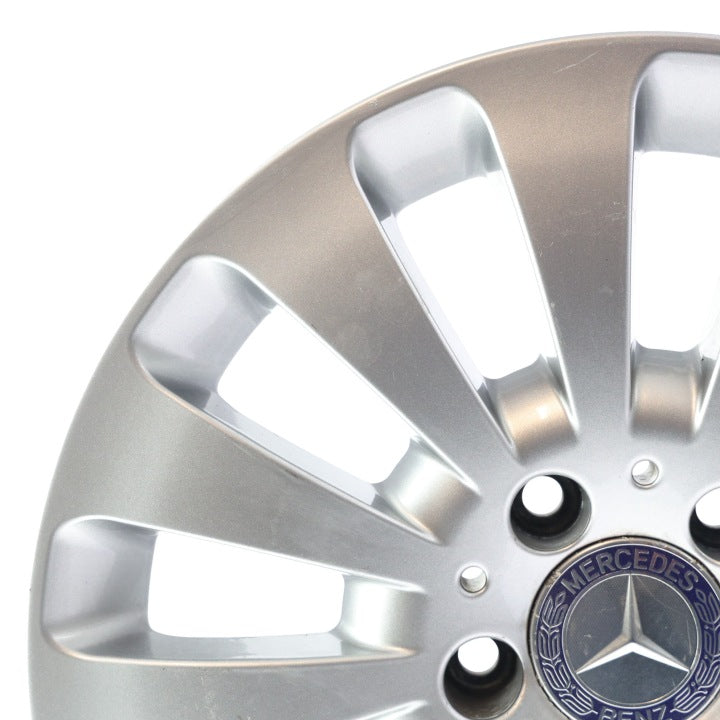 1x Alufelge 16 Zoll 5x112 A2044010602 Mercedes-Benz W204 Rim Wheel FEL2903787085tz