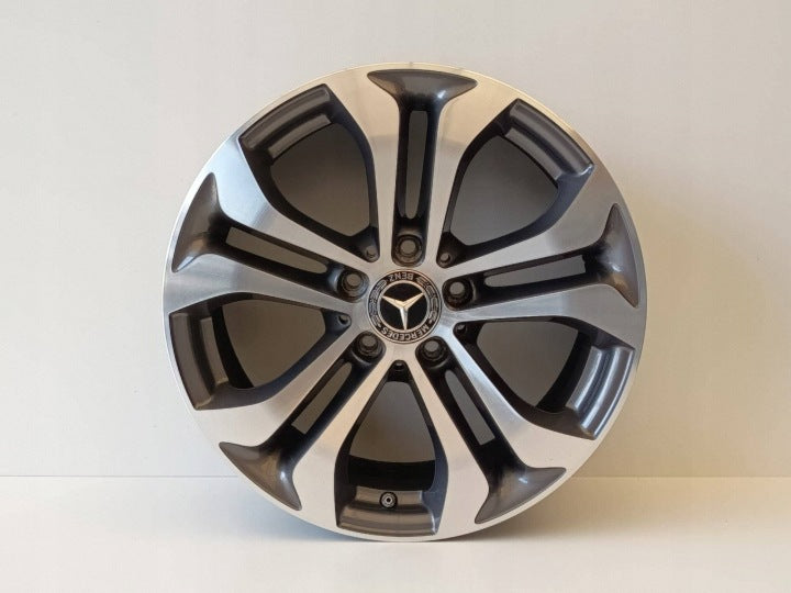 1x Alufelge 17 Zoll 7.5" 5x112 36ET 2534010600 Mercedes-Benz Glc C253 Rim Wheel FEL2930153348bi