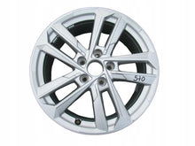 Laden Sie das Bild in den Galerie-Viewer, 1x Alufelge 17 Zoll 6.5" 5x112 43ET Glanz Silber 8Y0601025L Audi A3 Rim Wheel FEL2994884047uh