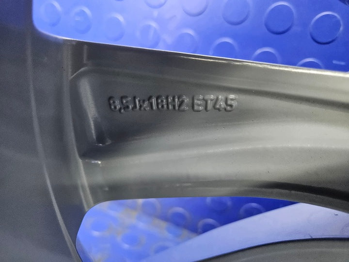 1x Alufelge 18 Zoll 8.5" 5x112 45ET Schwarz 4E0601025BB Audi A8 Rim Wheel FEL3351074887lb
