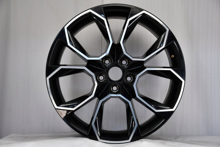 1x Alufelge 19 Zoll 7.5" 5x112 51ET Glanz 5E0601025BD Skoda Rim Wheel FEL3561790242rx