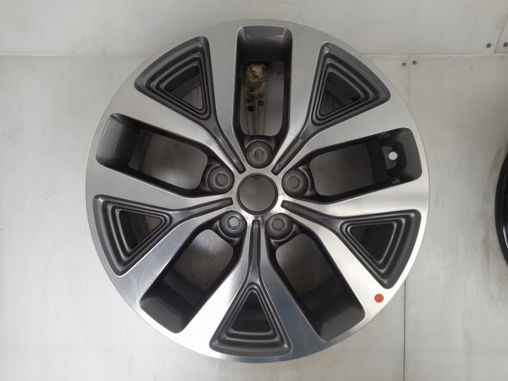 1x Alufelge 17 Zoll 6.5" 5x114.3 40ET Glanz Graphit 529103W610 Kia Rim Wheel FEL4551150982ne