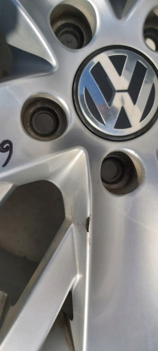 1x Alufelge 16 Zoll 6.5" 5x112 50ET Glanz Silber 5C0601025AE VW New Beetle Jetta FEL4965179641iy