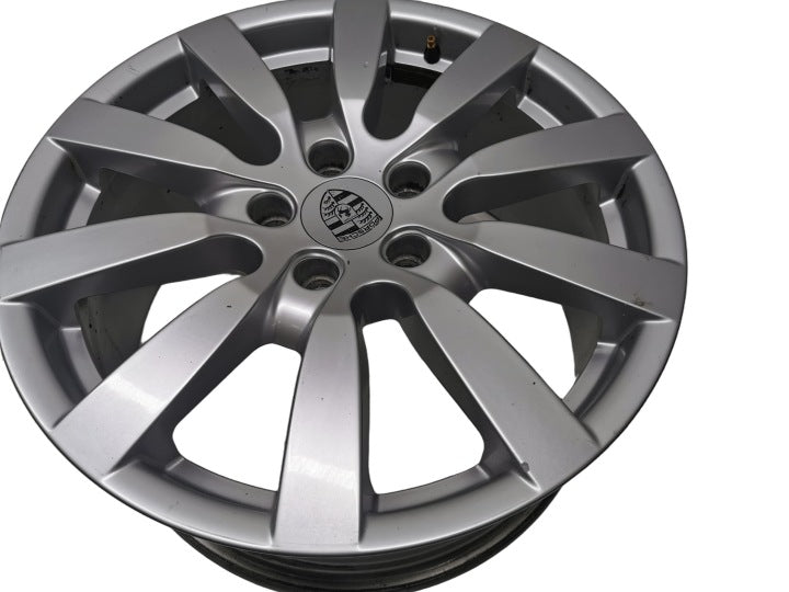 1x Alufelge 20 Zoll 9.0" 5x130 57ET Glanz Silber 7P5601025B Porsche Cayenne FEL5023321632sa