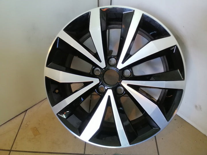 1x Alufelge 17 Zoll 7.0" 5x112 45ET Glanz Schwarz 2GA601025N VW T-Roc I FEL5548619612pa