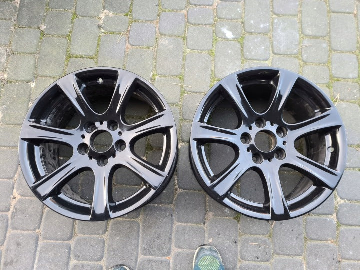 1x Alufelge 17 Zoll 8.0" 5x120 34ET Glanz Silber 6856893 BMW F34 Rim Wheel FEL5697569108dp