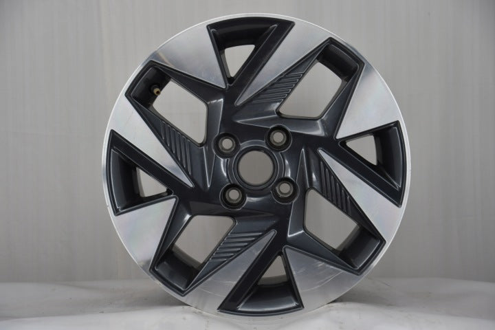 1x Alufelge 15 Zoll 6.0" 4x100 48ET Glanz 52910K7500 Hyundai I Mg Rim Wheel FEL5934878150qf
