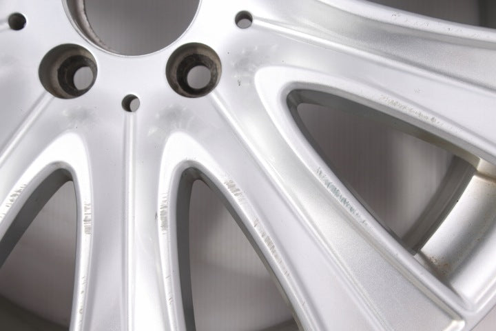 1x Alufelge 18 Zoll 8.0" 5x112 41ET Glanz Silber A2224010902 Mercedes-Benz FEL6312309940cj