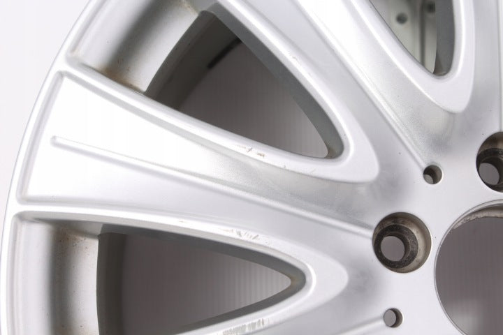 1x Alufelge 18 Zoll 8.0" 5x112 41ET Glanz Silber A2224010902 Mercedes-Benz FEL6312309940cj