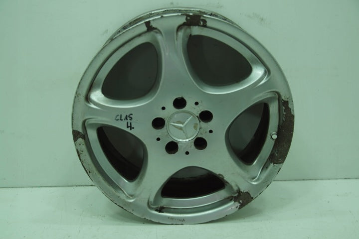 1x Alufelge 18 Zoll 8.0" 5x112 44ET Glanz Silber A2204010302 Mercedes-Benz W220 FEL6384104557wi