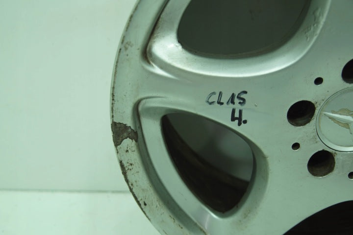 1x Alufelge 18 Zoll 8.0" 5x112 44ET Glanz Silber A2204010302 Mercedes-Benz W220 FEL6384104557wi