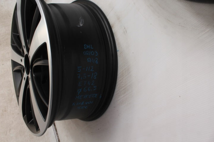 1x Alufelge 18 Zoll 7.5" 5x112 42ET A1724011600 Mercedes-Benz Rim Wheel FEL6411181102bb